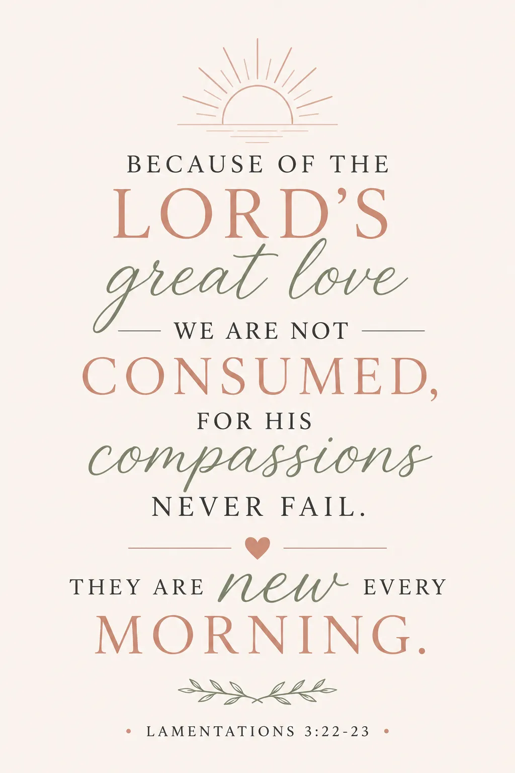 Lamentations 3:22