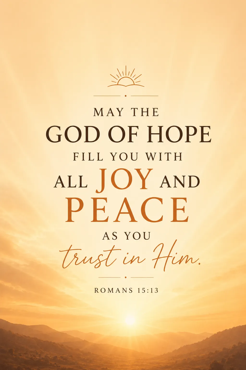 Romans 15:13