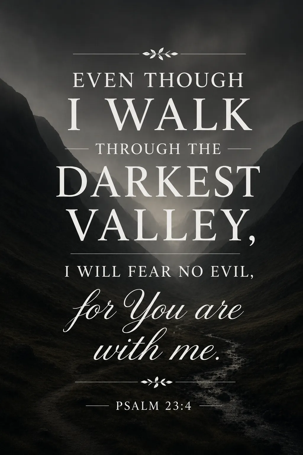 Psalms 23:4