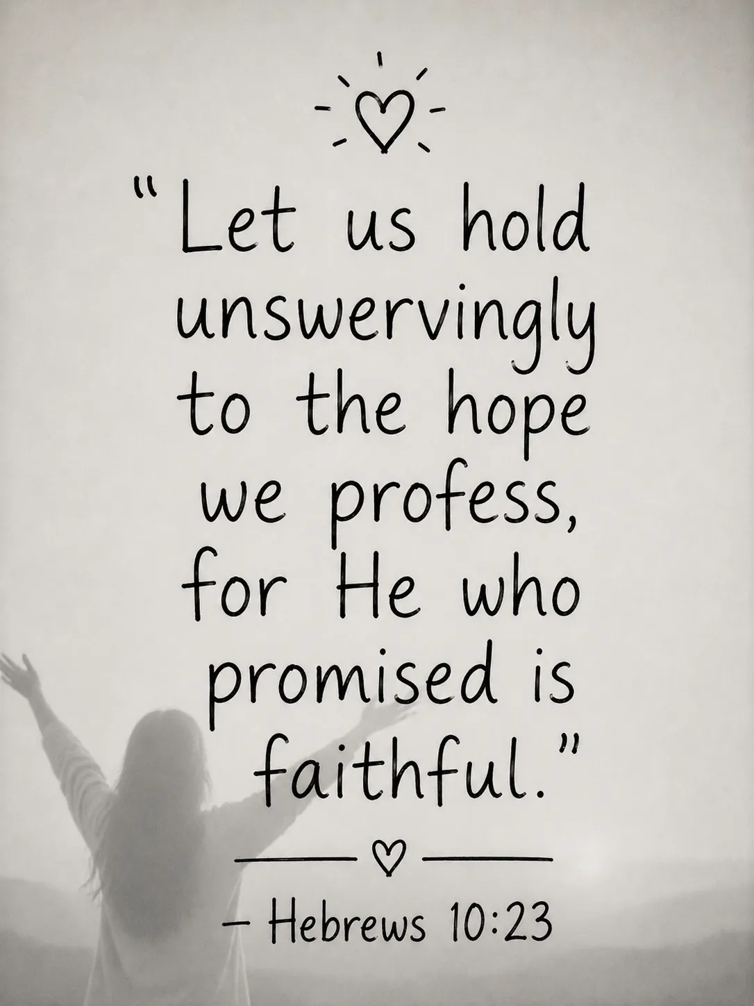 Hebrews 10:23