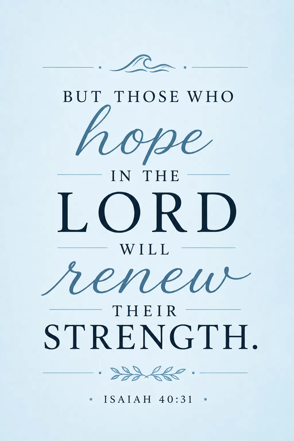 Isaiah 40:31
