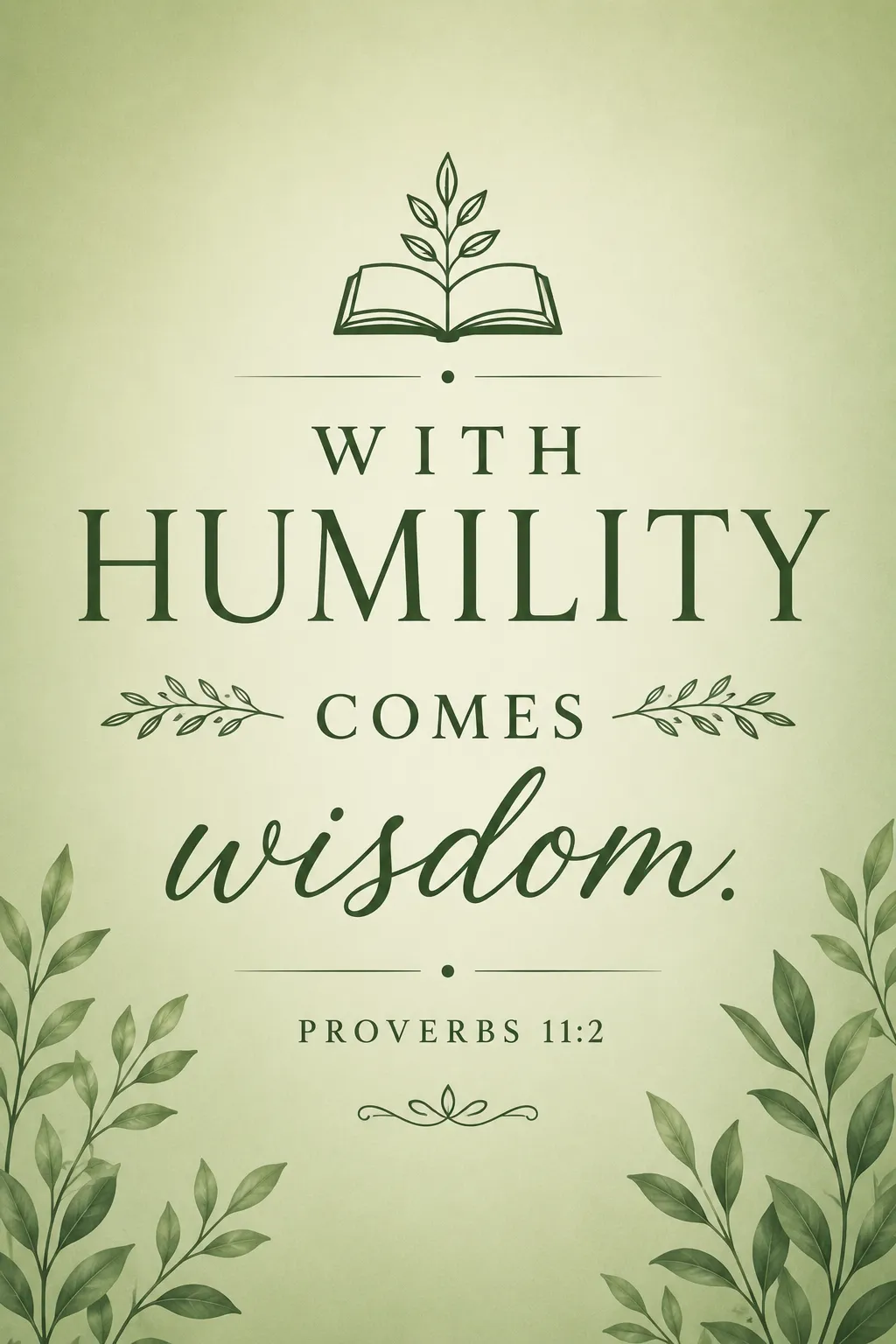 Proverbs 11:2