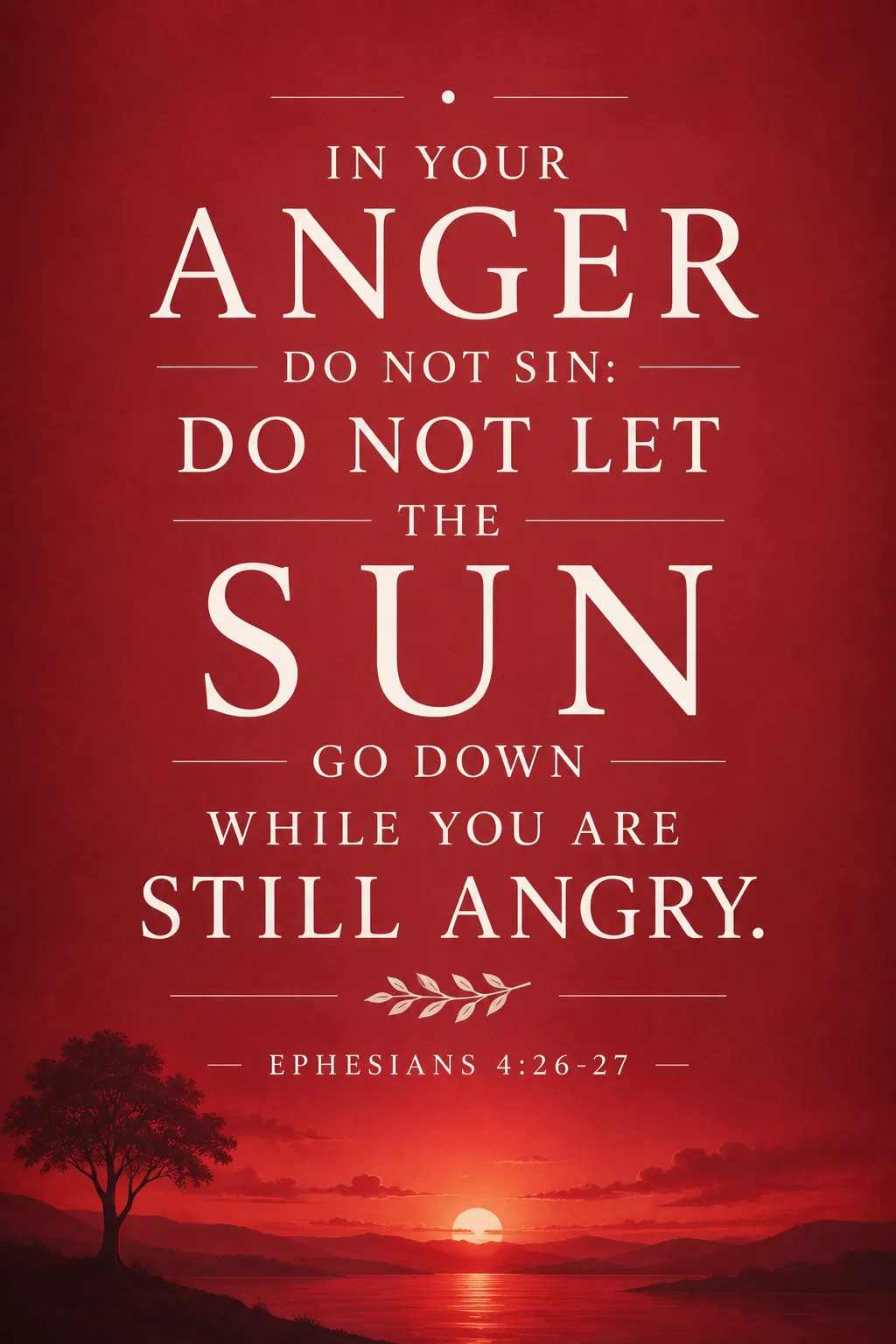 Ephesians 4:26