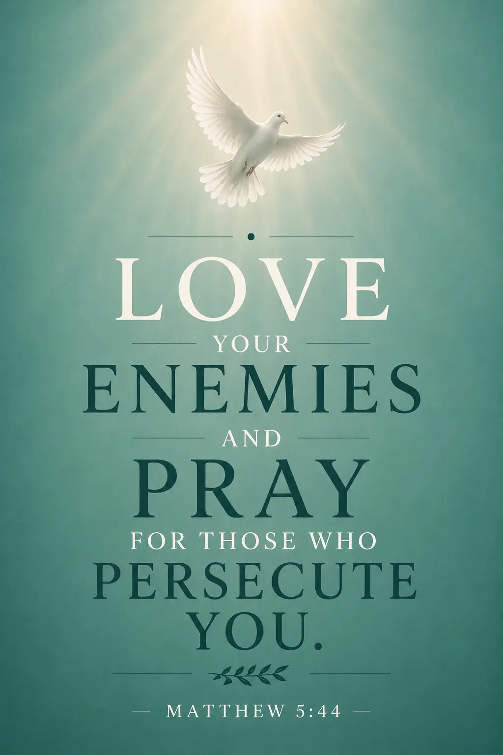 Matthew 5:44