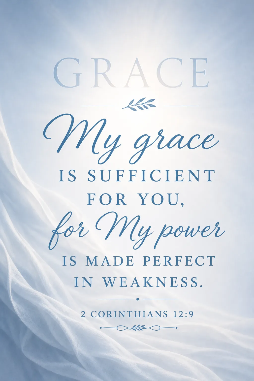 2 Corinthians 12:9