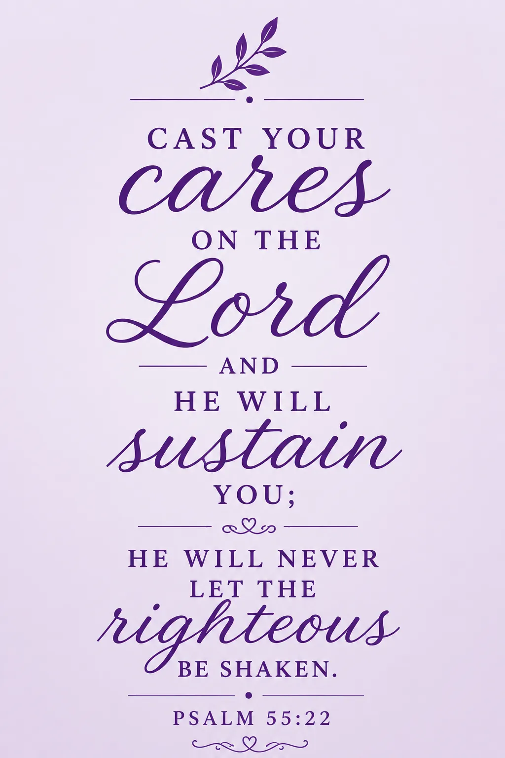 Psalms 55:22