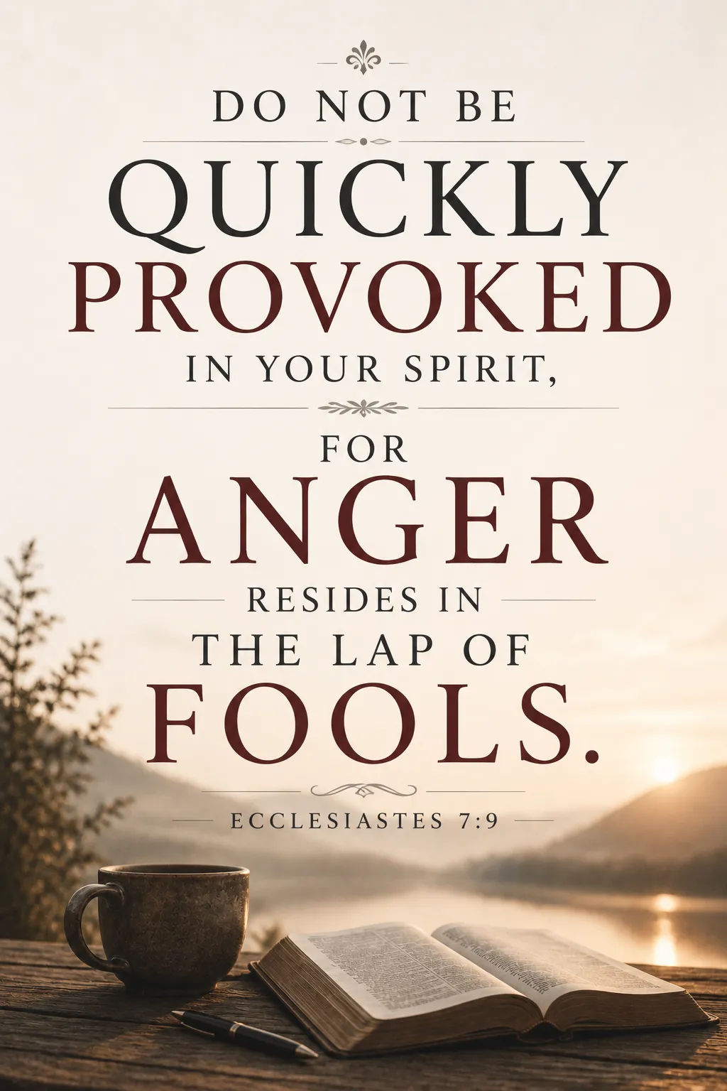 Ecclesiastes 7:9