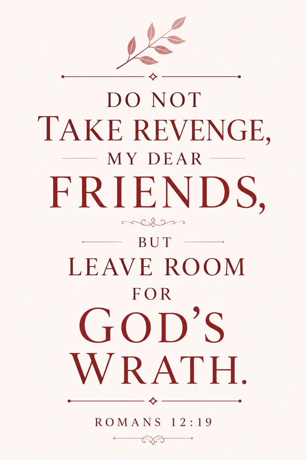 Romans 12:19