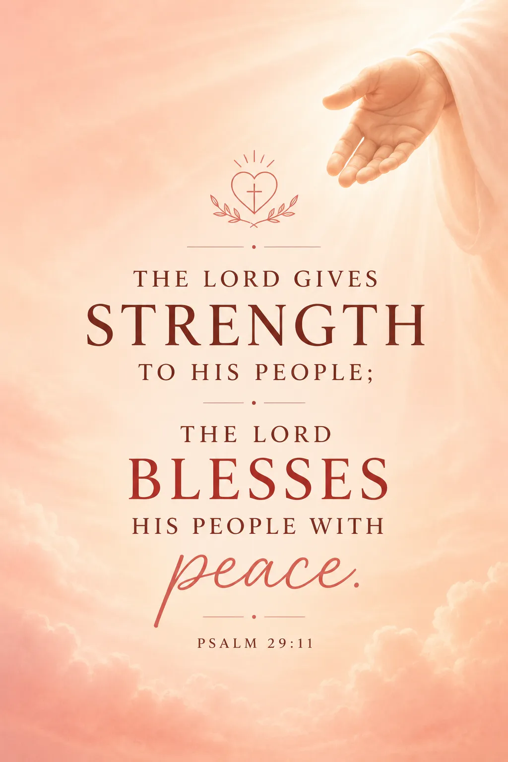 Psalms 29:11