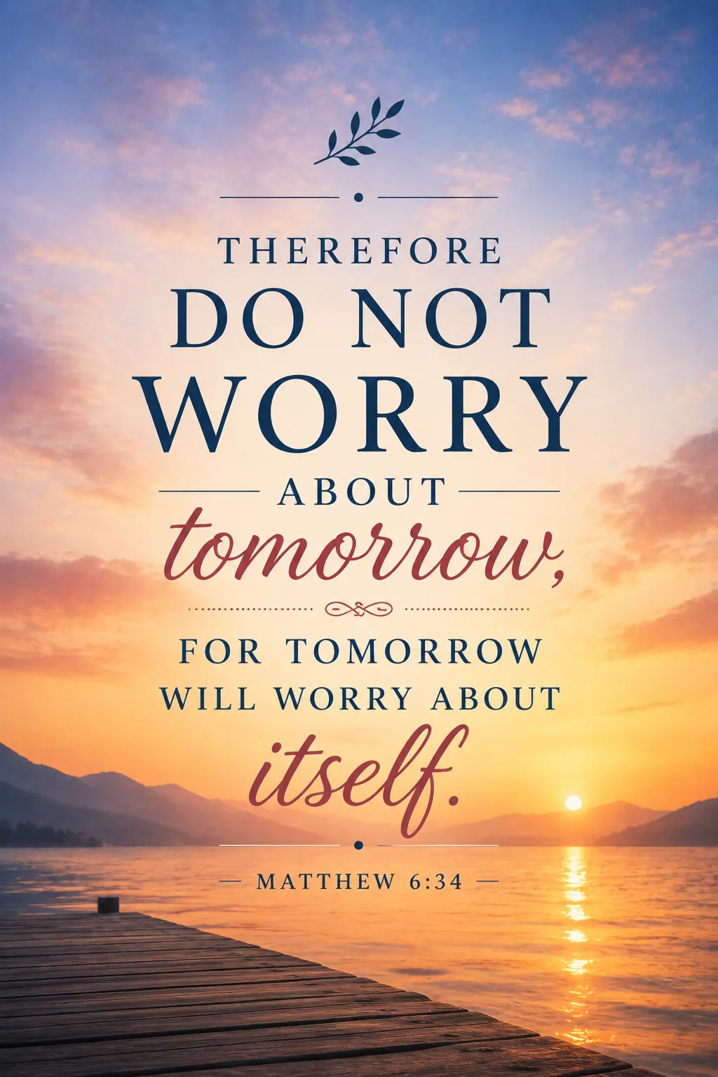 Matthew 6:34