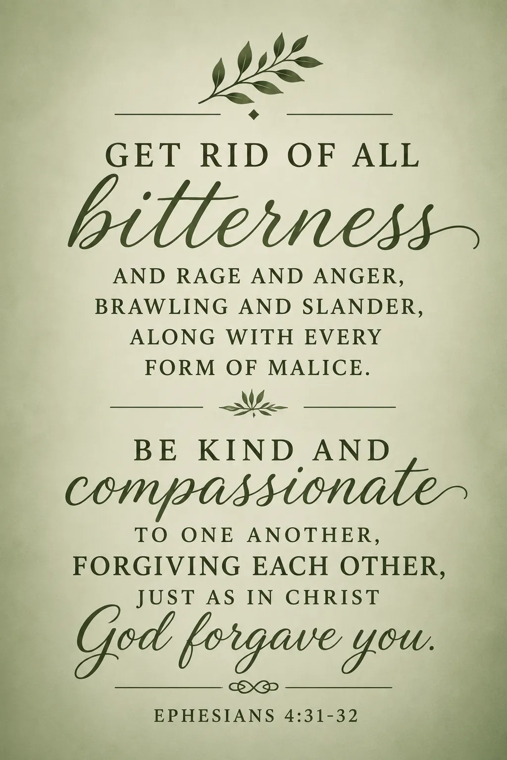 Ephesians 4:31