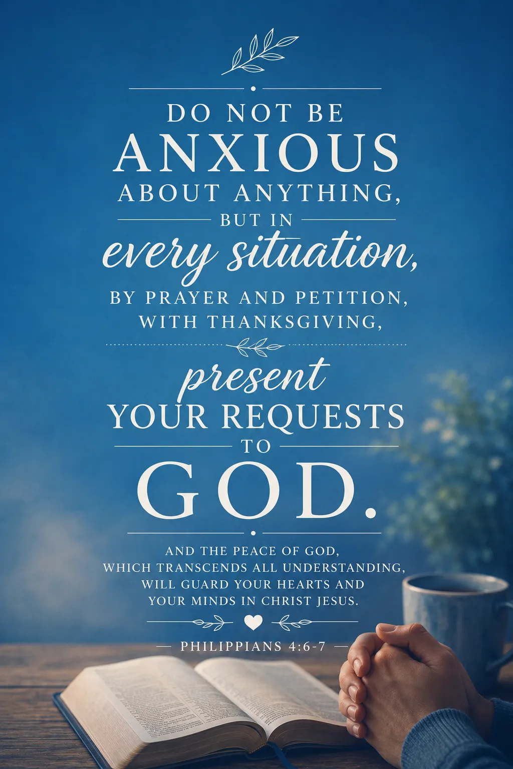 Philippians 4:6