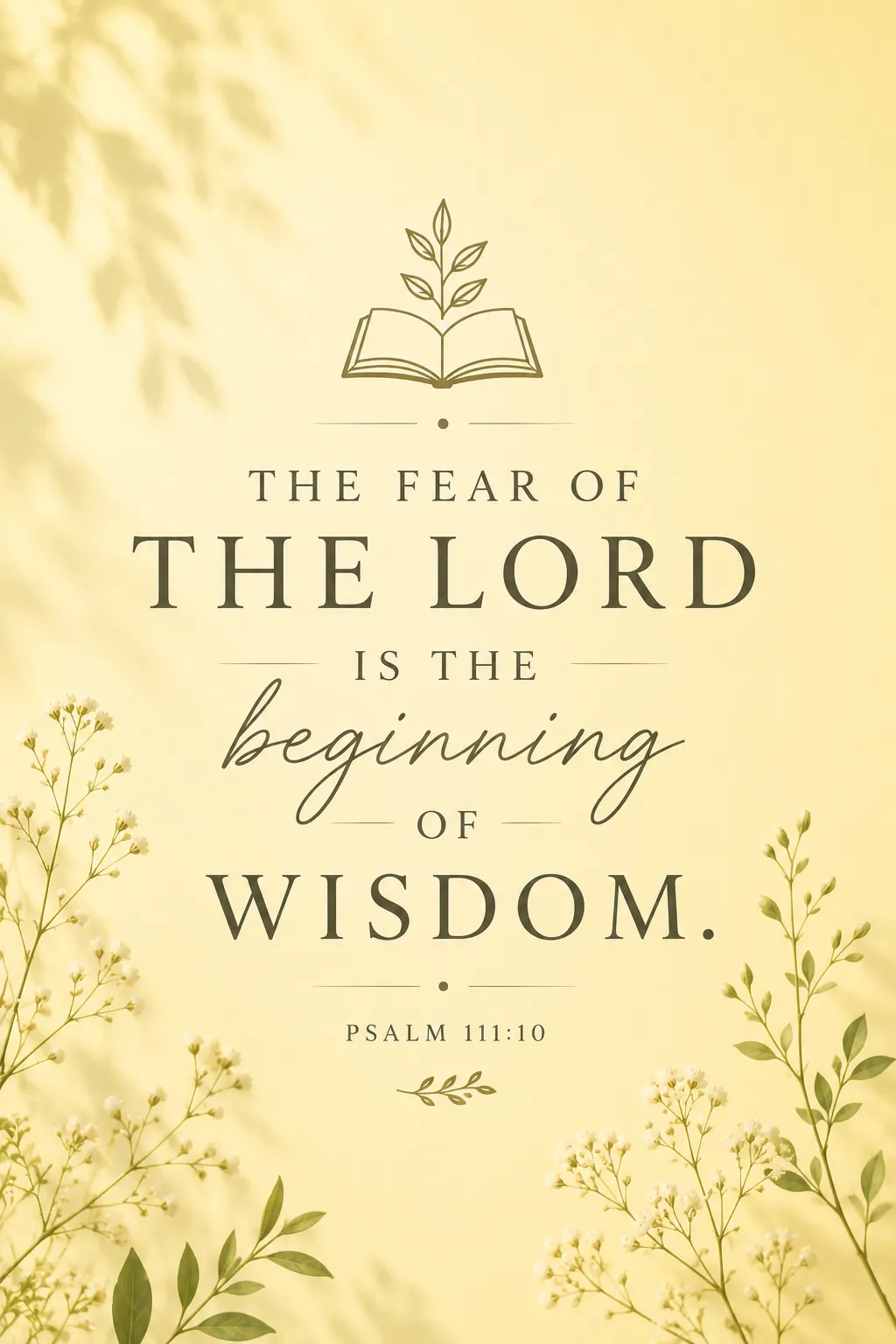 Psalms 111:10