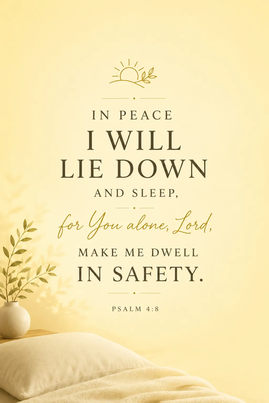 Psalms 4:8