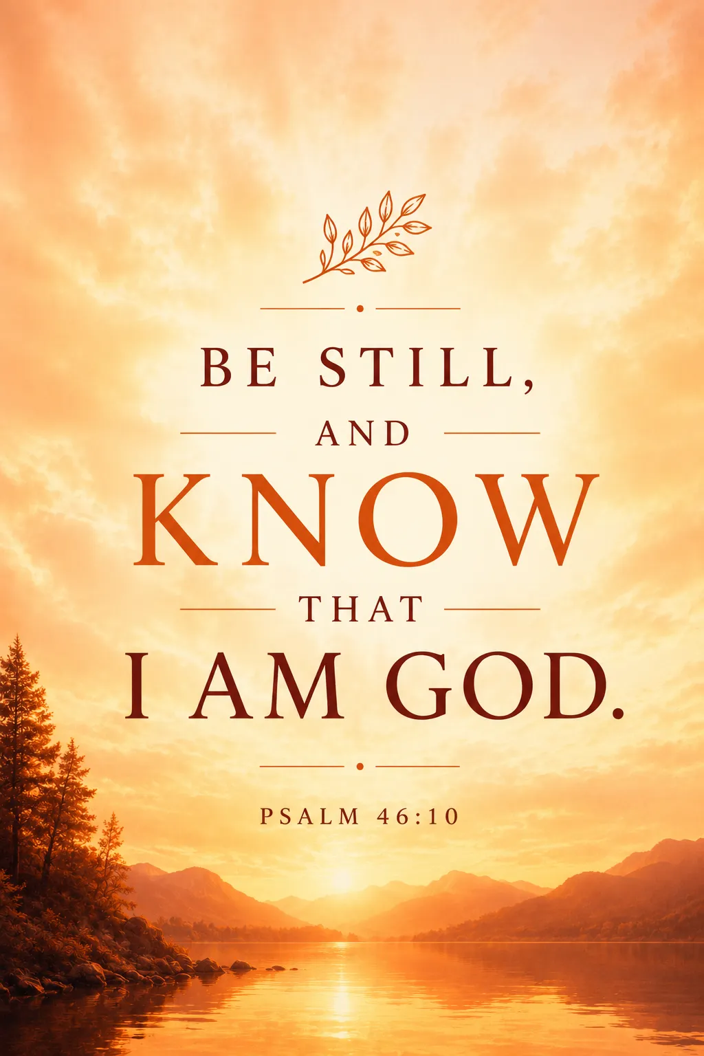 Psalms 46:10