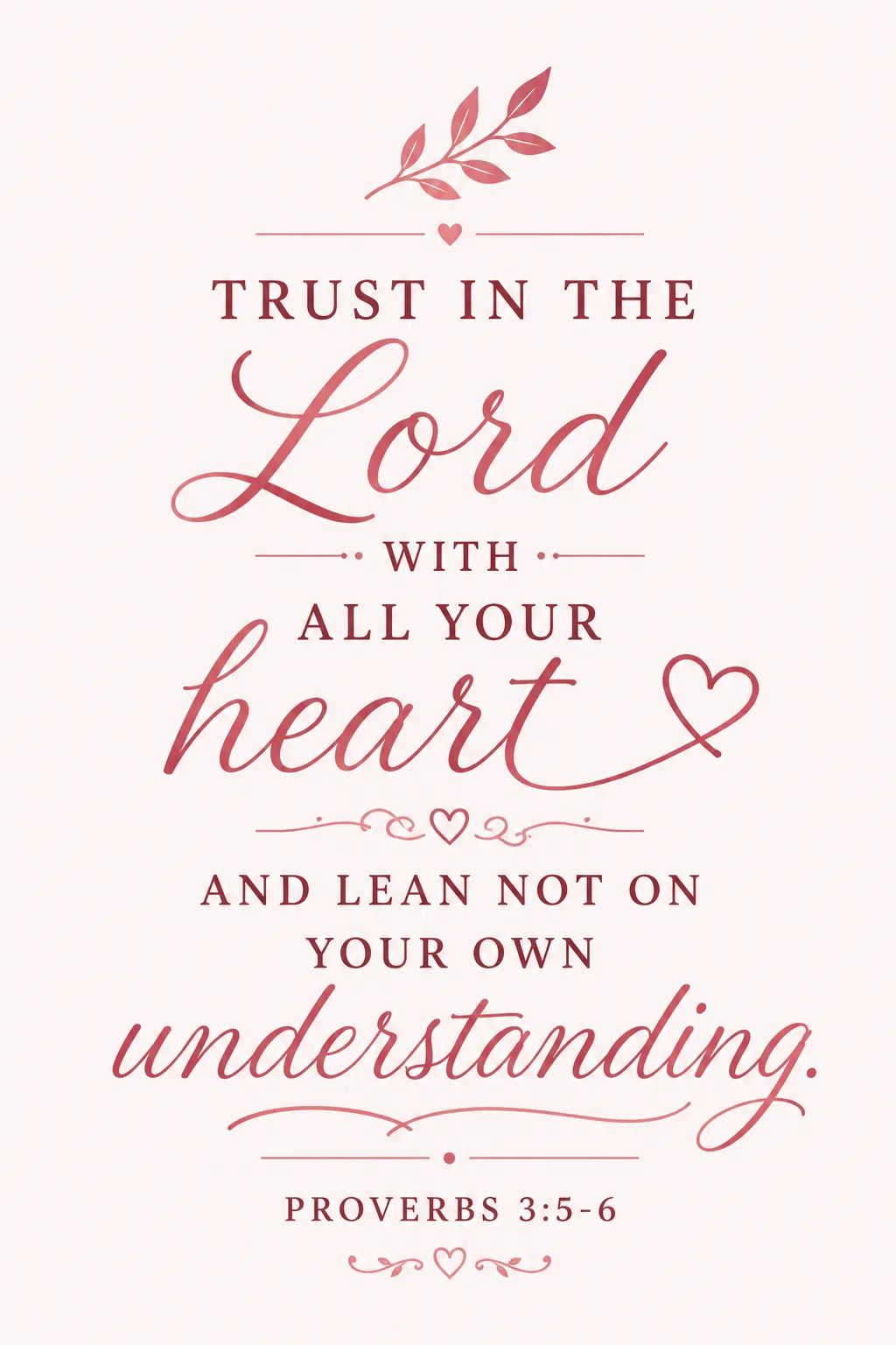 Proverbs 3:5