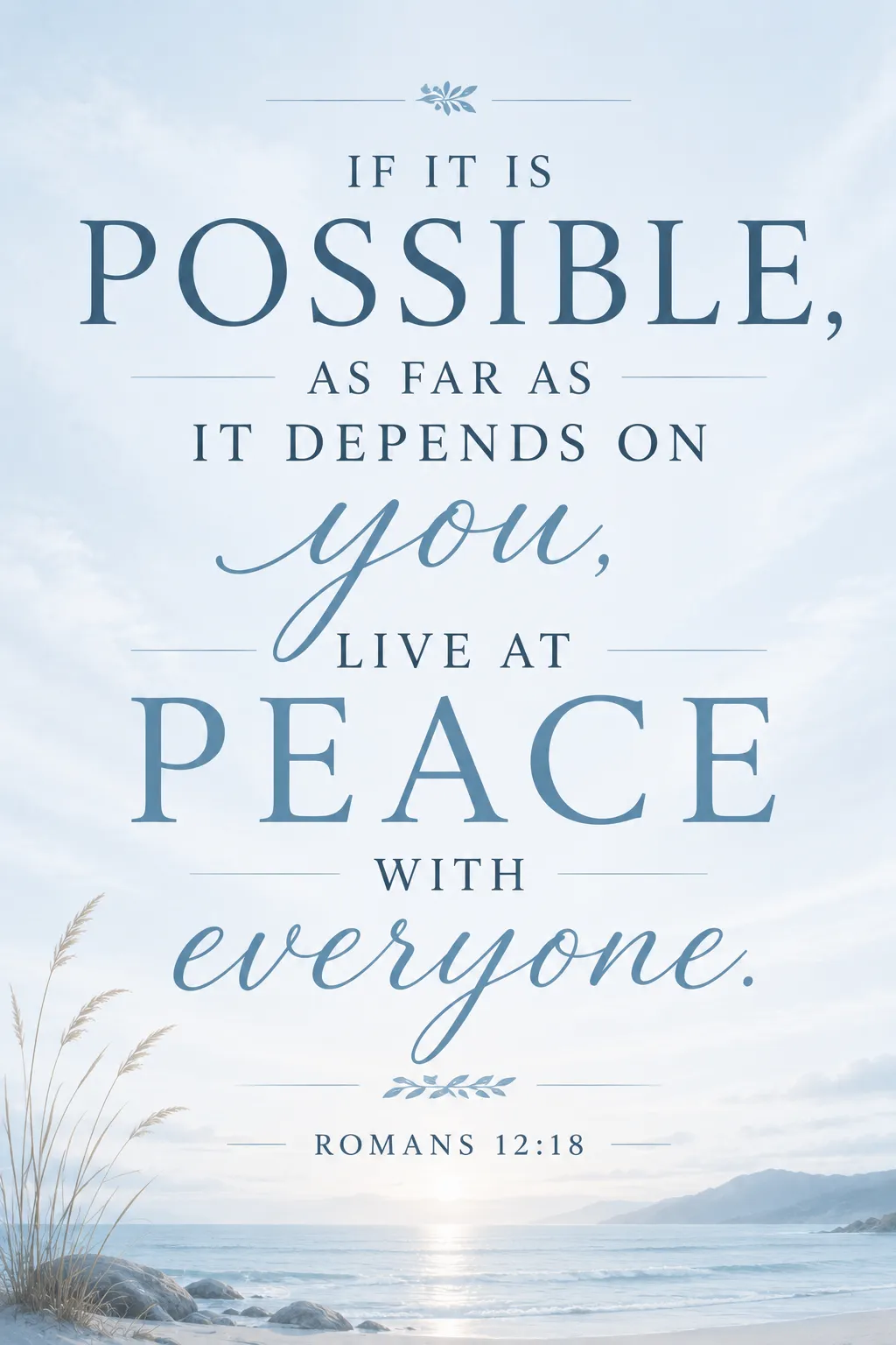 Romans 12:18
