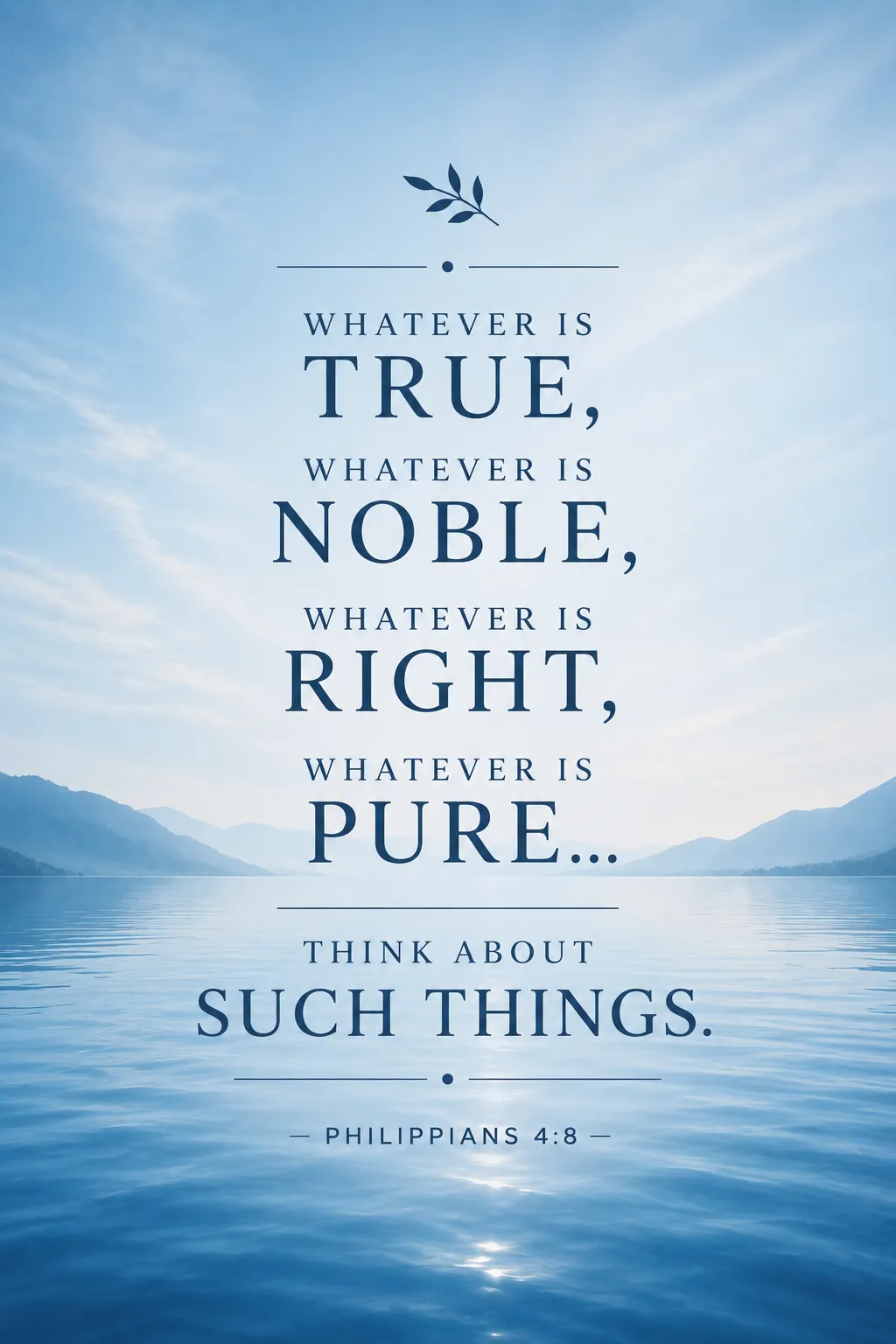 Philippians 4:8